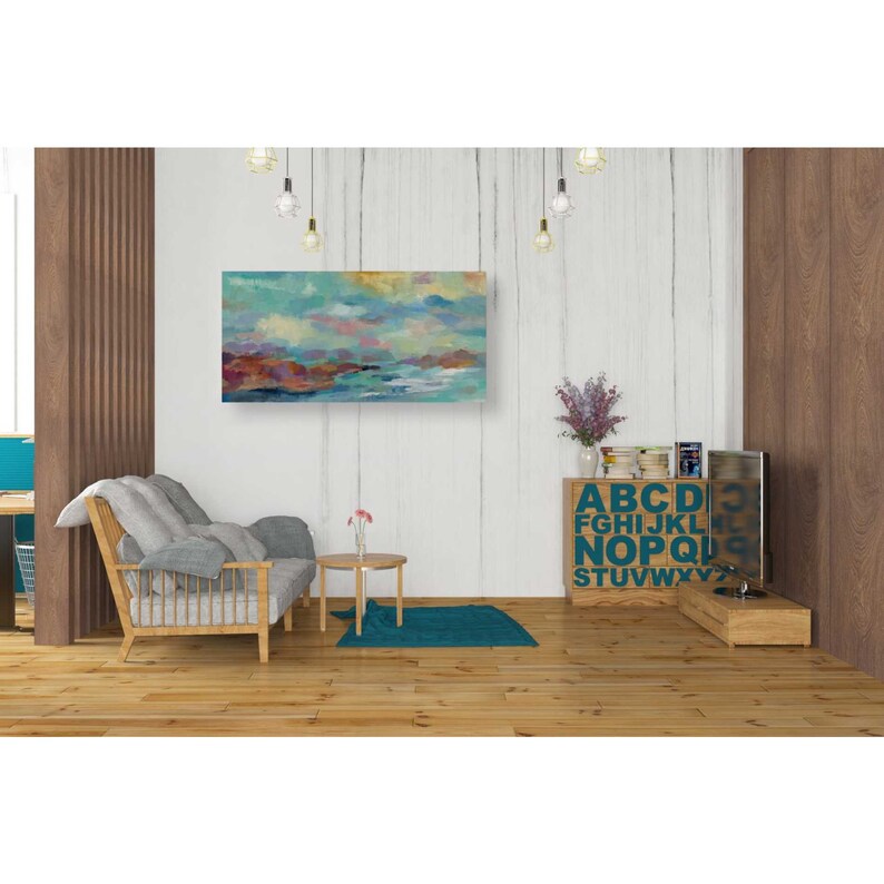 Giclee Canvas Wall Art Archipelago by Silvia Vassileva