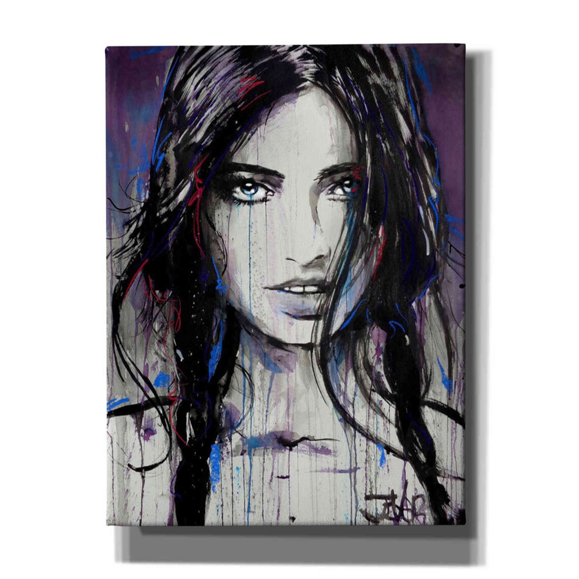 Giclee Canvas Wall Art Formica by Loui Jover | Etsy