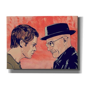 Dexter Meets Walter by Giuseppe Cristiano, Canvas Wall Art