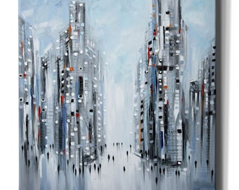 Jam City by Ekaterina Ermilkina, Canvas Wall Art