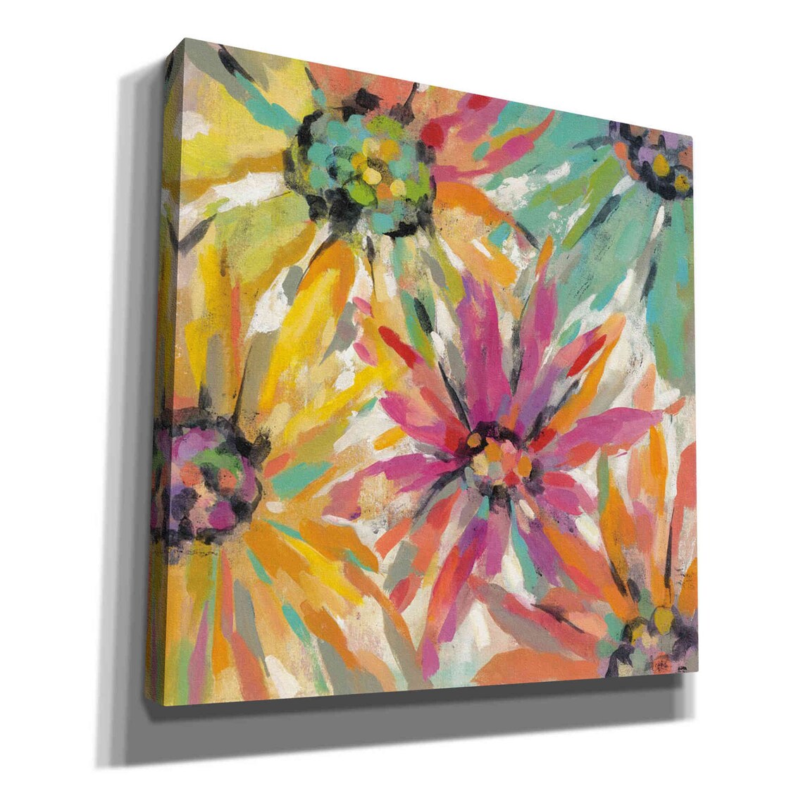 Giclee Canvas Wall Art abstracted Petals Ii by Etsy