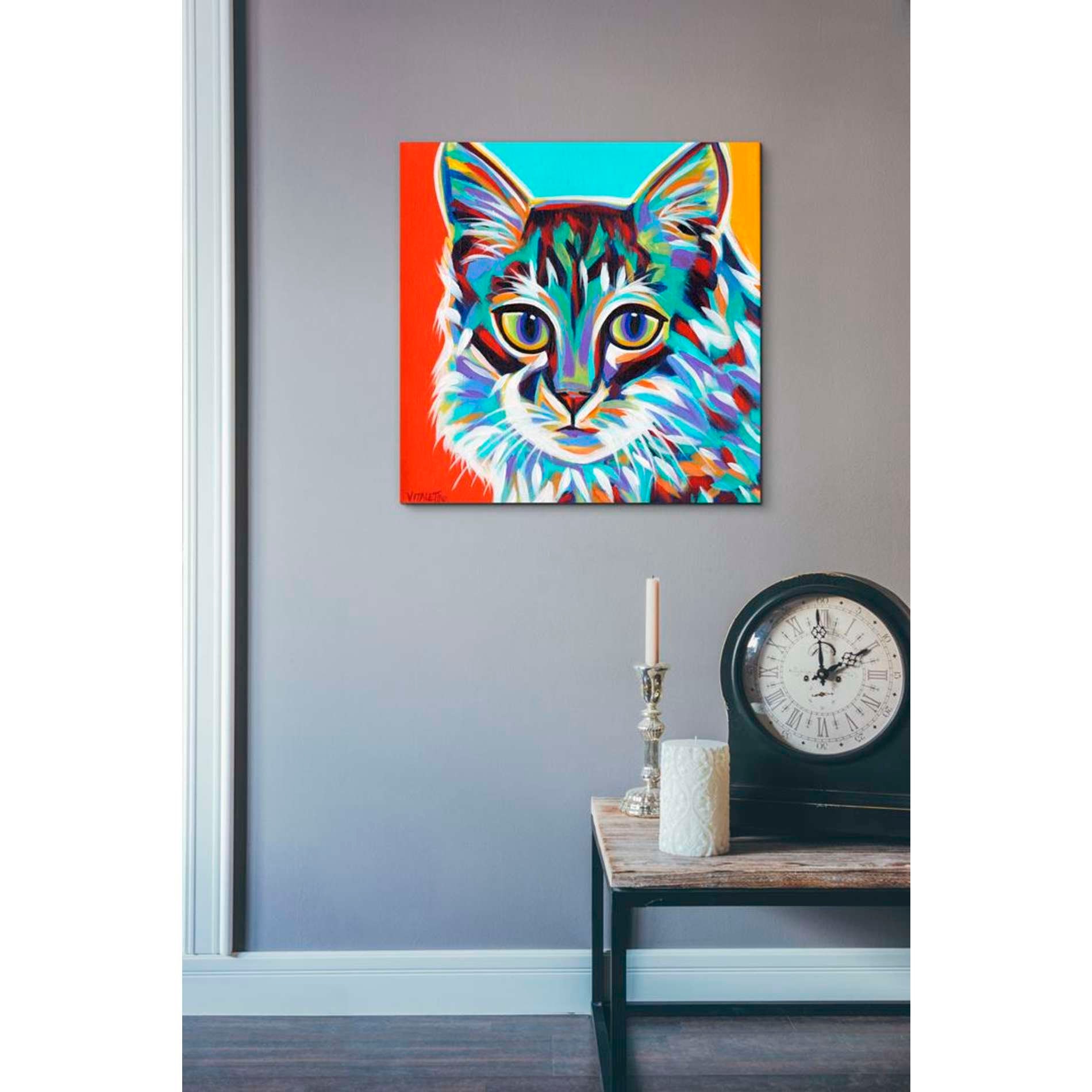 Giclee Canvas Wall Art 'dramatic Cats II' by Carolee | Etsy