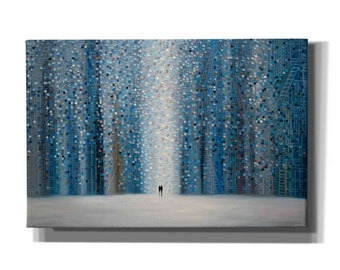 Giclee Canvas Wall Art 'Sounds Of The Rain' by Ekaterina Ermilkina