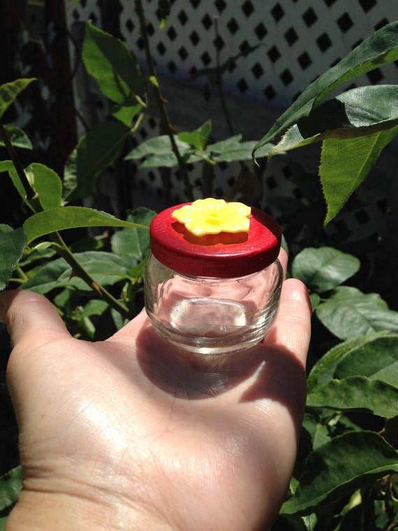 Homemade Hand Held Hummingbird Feeder Etsy