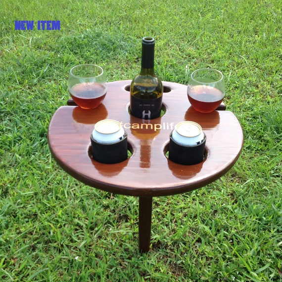 Outdoor beer and wine table 