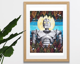 LIMITED EDITION Iron Giant "Souls Don't Die" - Fine Art Prints
