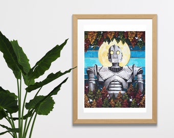Iron Giant "Souls Don't Die" - Fine Art Print