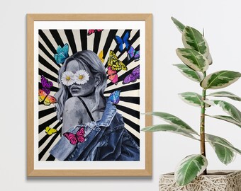 Fine Art Prints - Surreal Portrait Artwork // "Freedom Land"