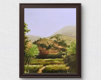 Fine Art Giclee Print - 'Early Autumn" // Surreal Landscape