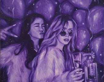 Oil Painting - "Dizzy, no.2"