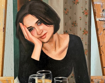 Oil Painting - "Dizzy"