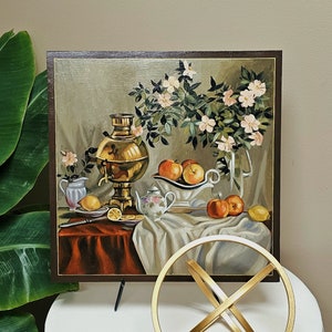 Original Oil Painting - &quot;Gilded&quot; // Still Life