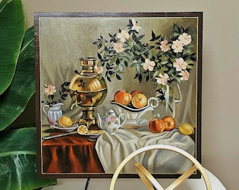 Original Oil Painting - "Gilded" // Still Life