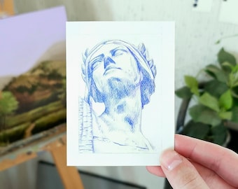 Surreal Statue - Stickers
