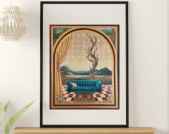 Fine Art Prints - Surreal Vintage Landscape // "Magic Valley"