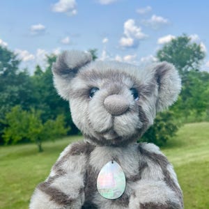 OOAK Handmade Teddy Bear Oscar is an Artist Teddy Bear Hand Sewn one of a kind collectible