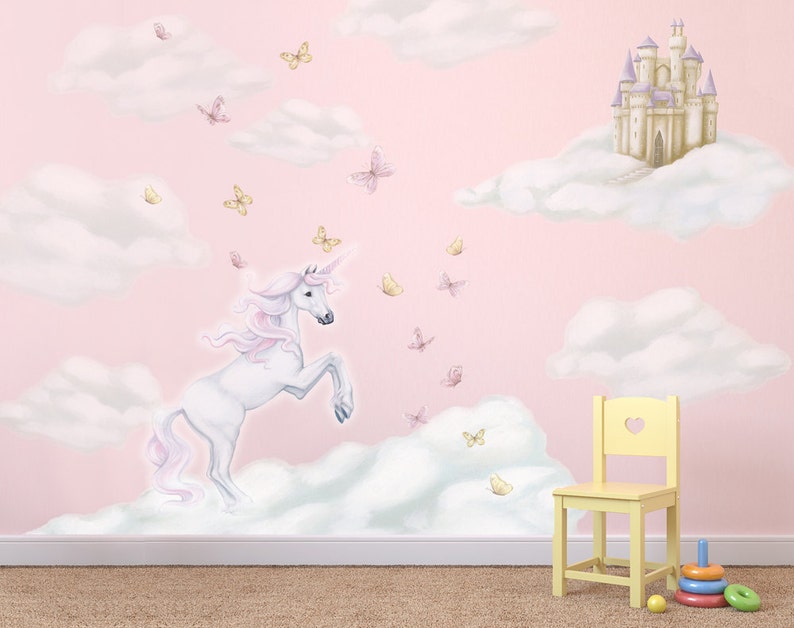 unicorn decals unicorn decal unicorn wall stickers | etsy