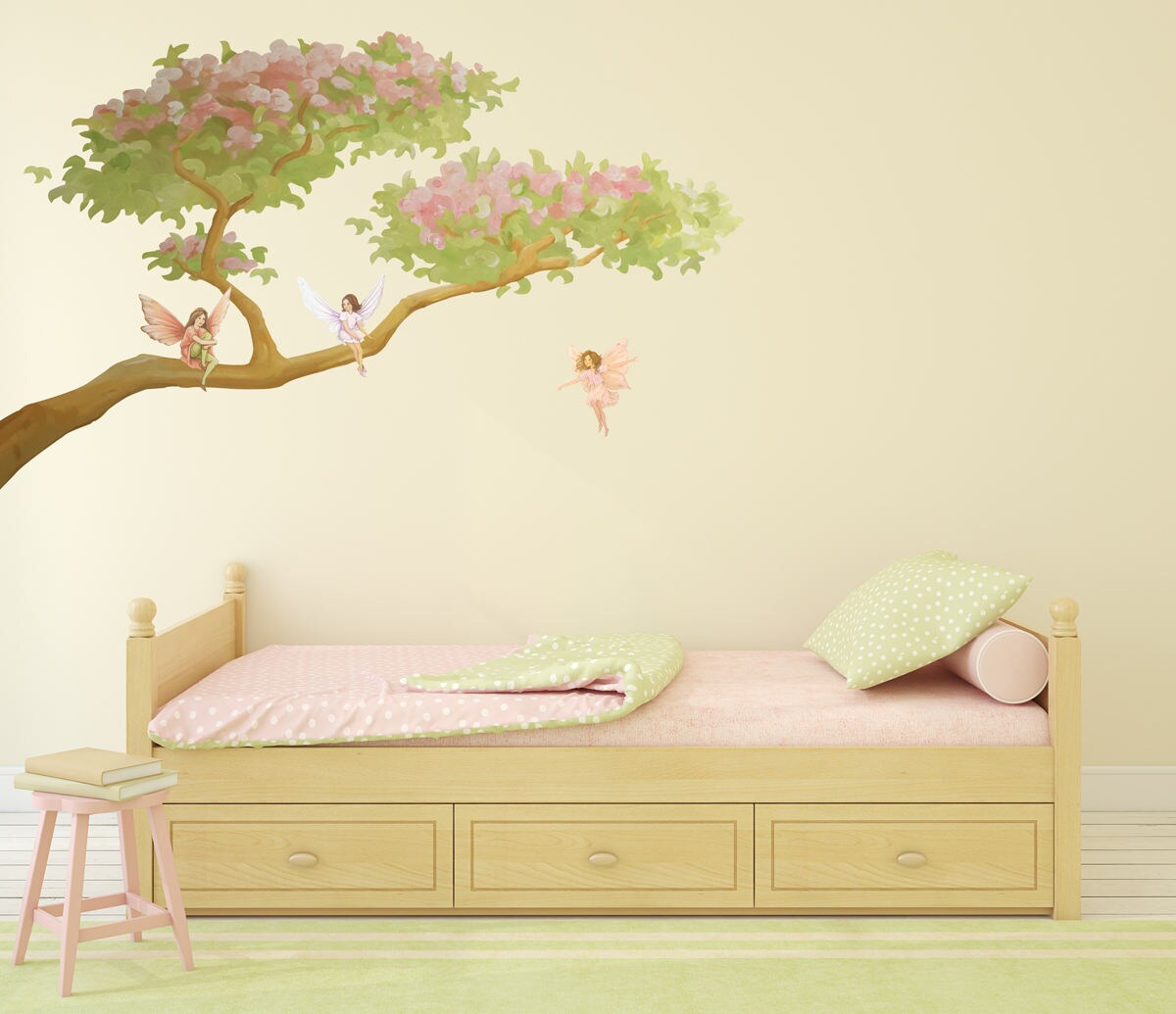 fairy tree decal Fairy decals fairies fairy wall stickers Etsy