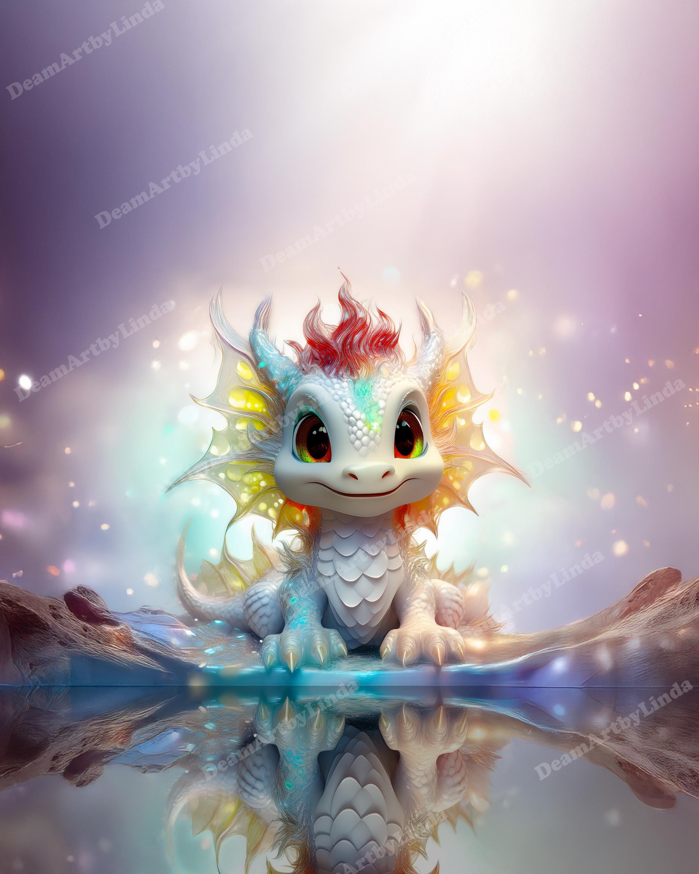 Baby Dragon PNG, Fantasy Art, Sublimation Design (digital Download) - Etsy