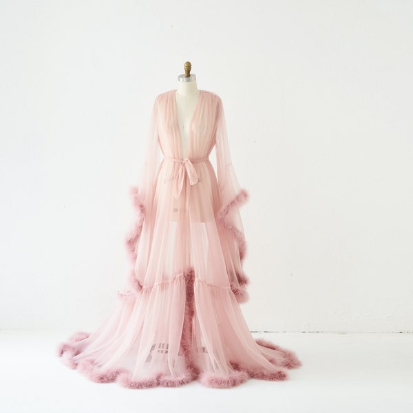 Tulle Robe Etsy