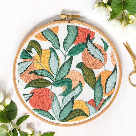 Freshly Picked Embroidery Pattern. DIY Pattern. Craft Project
