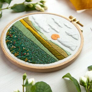 Meadows Collection Bundle. Four Embroidery Patterns. DIY Craft. Hoop ...