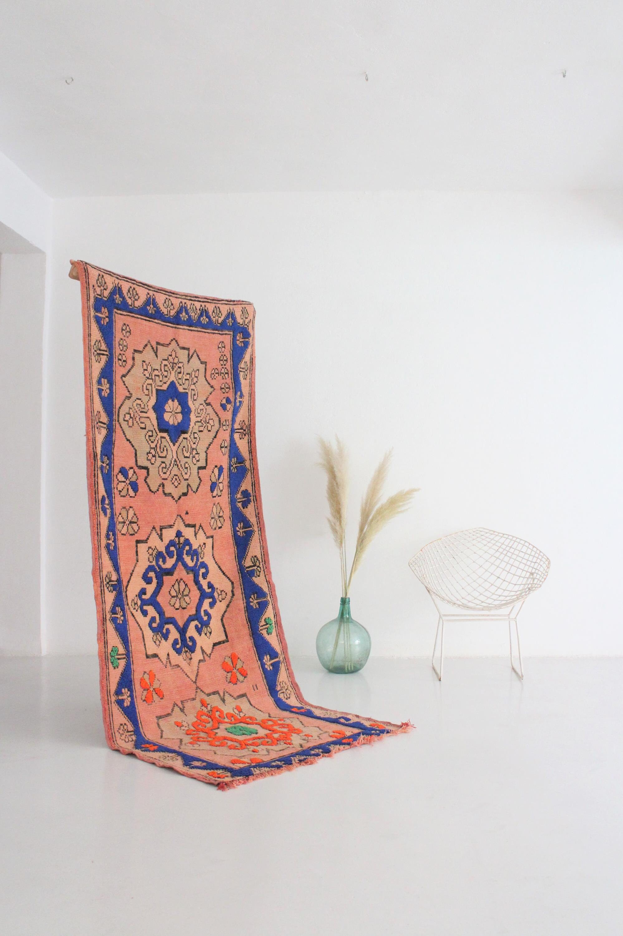 Vintage Marocain Runner The Jewel Box 3 Pi 6 X 8 10/105 270 cm