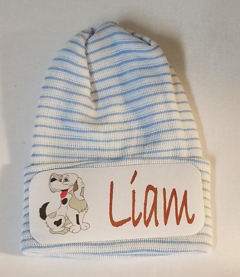 Personalized Newborn Hat With Name. Boy Baby Hat Etsy