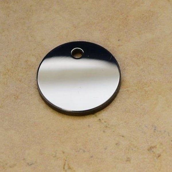 Blank Tungsten Carbide Worry Token