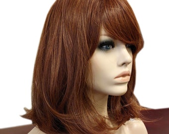 Forever Young Indie Waves Wig Color 4 Brunette Heat Etsy