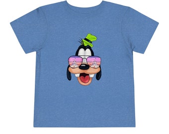 Goofy - Retro Castel Sunglasses Disney Tee TODDLER