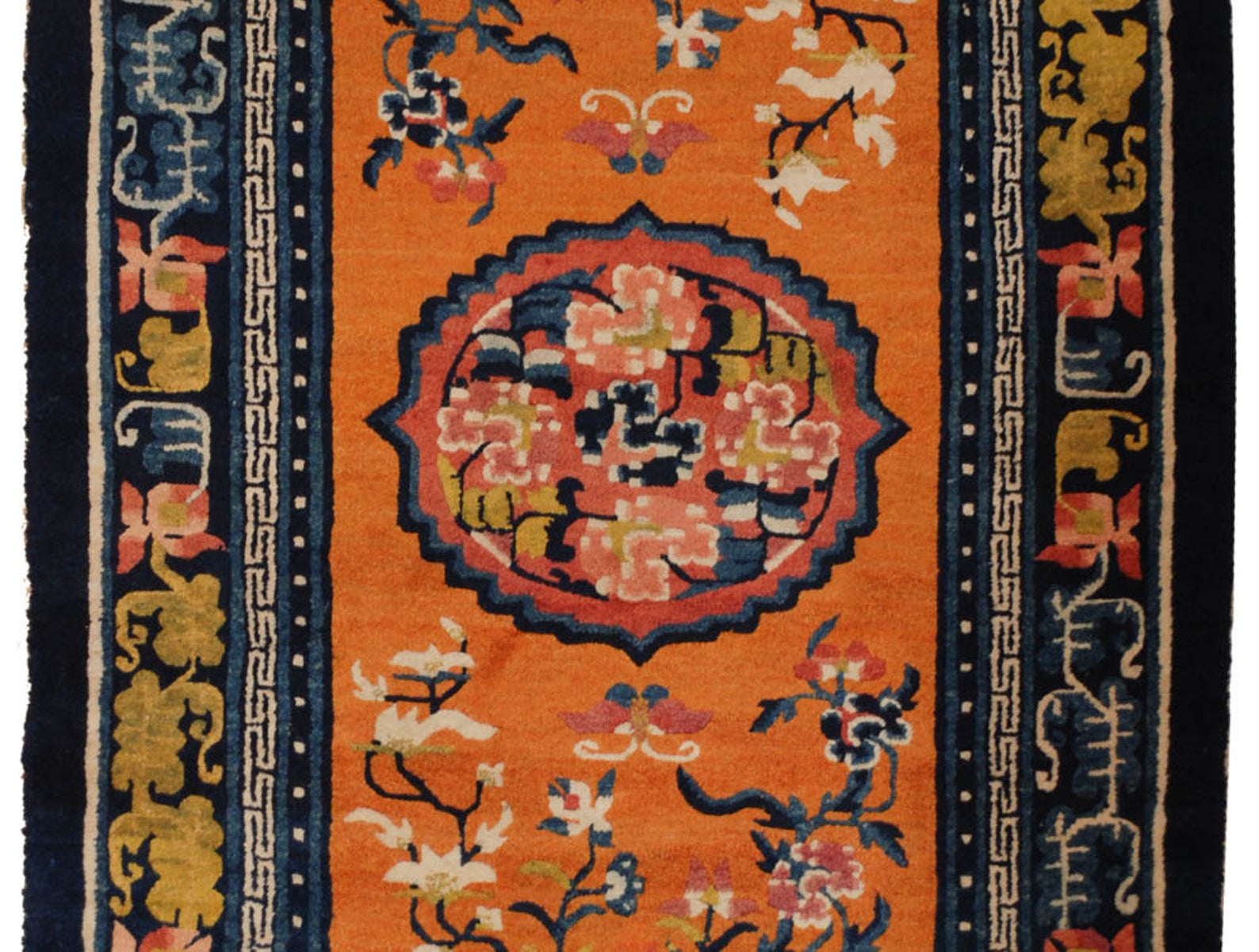 2 X 5 Antique Chinese Handknotted Rug 021312 Etsy