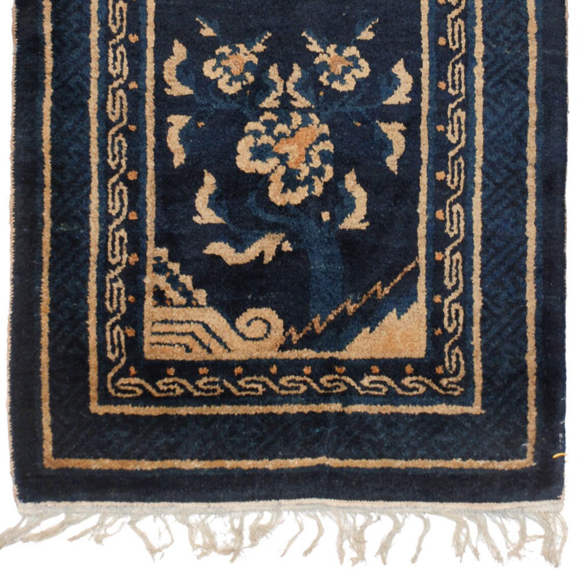 2 X 4 Antique Chinese Handknotted Rug 021345 Etsy