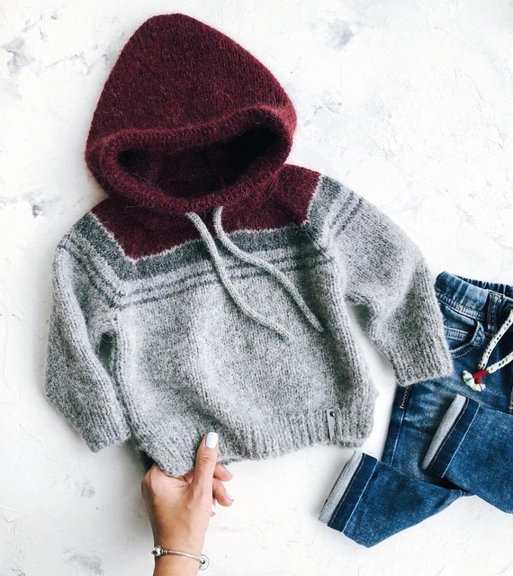 baby hooded sweater