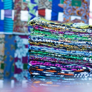 WAX 1-8 - high quality 100% cotton African fabric