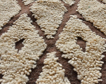 Wool rug - Hand Knotted - Romb