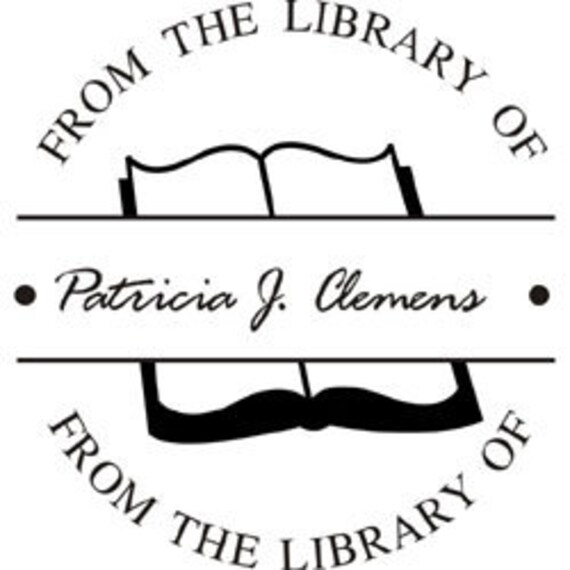Custom Embosser Shiny From The Library of Embosser-Custom Embosser  Seal-Library