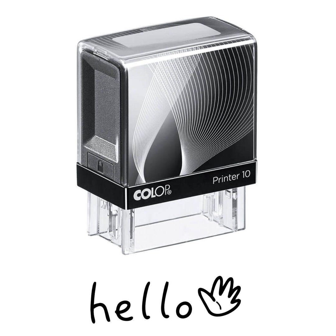 Hello Self Hello Self-inking Stamp – 3/8
