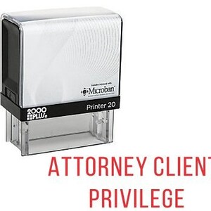 Tampon en caoutchouc auto-encreur bureau Privilège client avocat,Tampon bureau Cosco,Tampon standard,Tampon en caoutchouc pour bureau,Tampon rouge auto-encreur (C70)