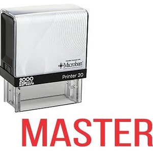 Meister im Büro selbst Farbwerk Cosco Drucker Büro Stempel, Lager Stempel, Stempel, Büro-Stempel selbst Farbwerk-roter Tinte Stempel (C36)