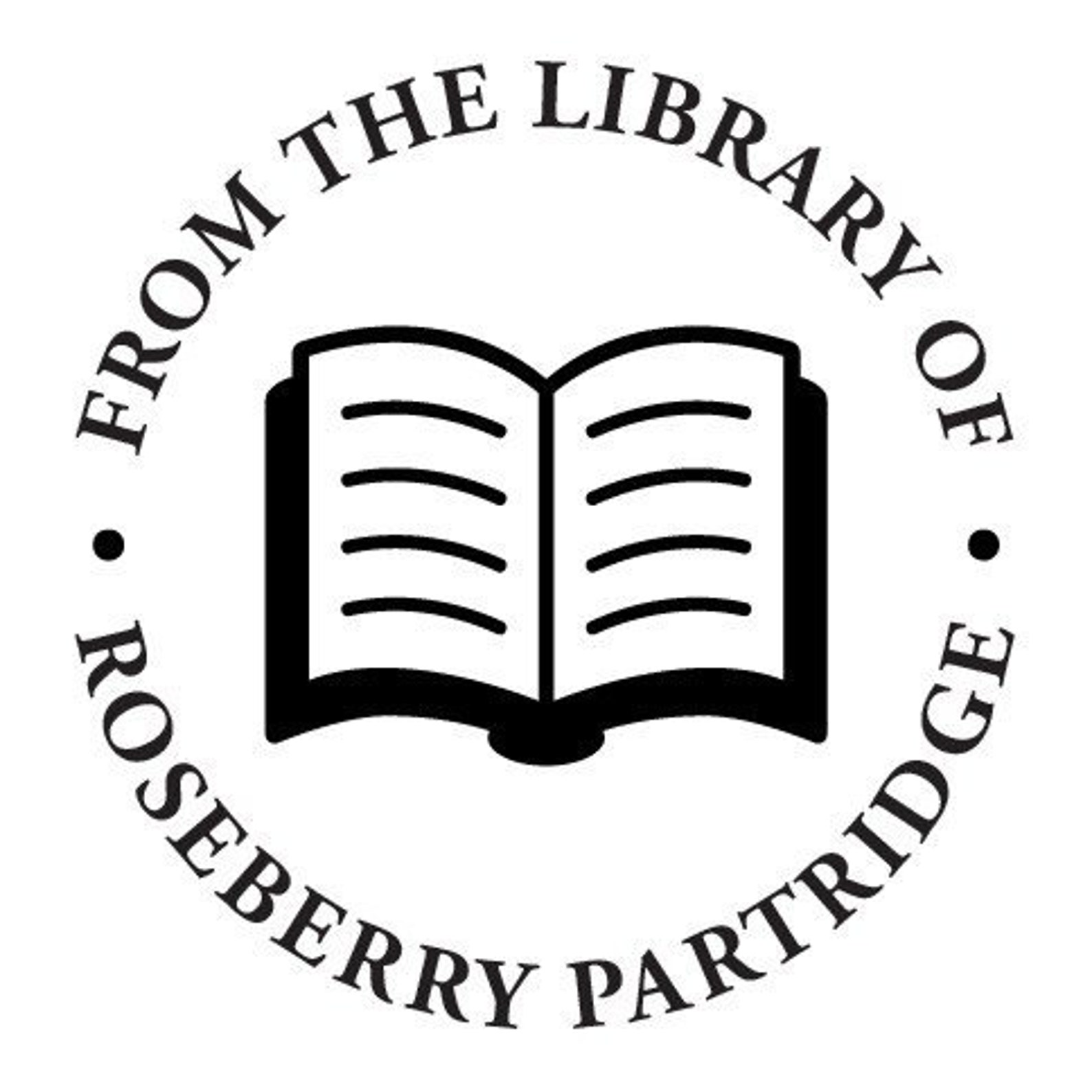 Custom Embosser Seal Hand Held Style 66 Shiny EZSeal Round Etsy