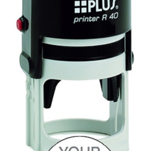Benutzerdefinierter runder Text / Logo-Selbsttintenstempel Cosco 2000 Plus-Drucker R40 Cosco R40