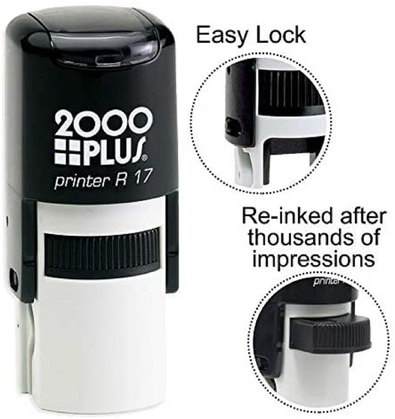 Printer R 17 Steaming Cup of Coffee Self Inking Stamp Ink Stamp Stock Stamp Craft ...