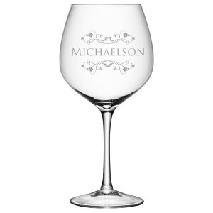 Personalized Custom Wine Glass -1 Engraved Wine Glass, Glass Of Wine, Party Gift Glass, Dining Glass, Funny Wine Glass, Glass With Wording