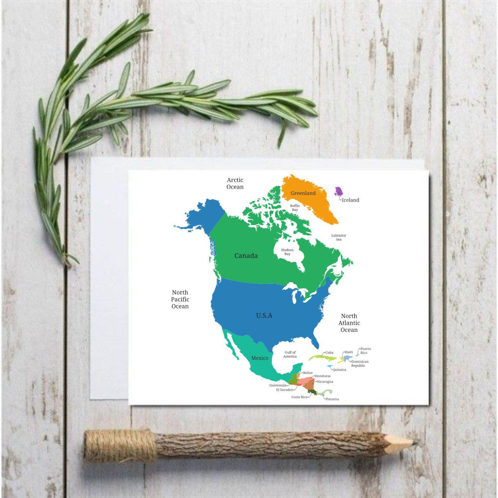 North America Continent Map Outline Digital Download | Map Clipart Cut ...