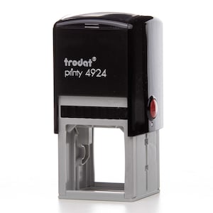 Trodat 4924 QR Code Rubber Stamp - Custom QR Code Stamp