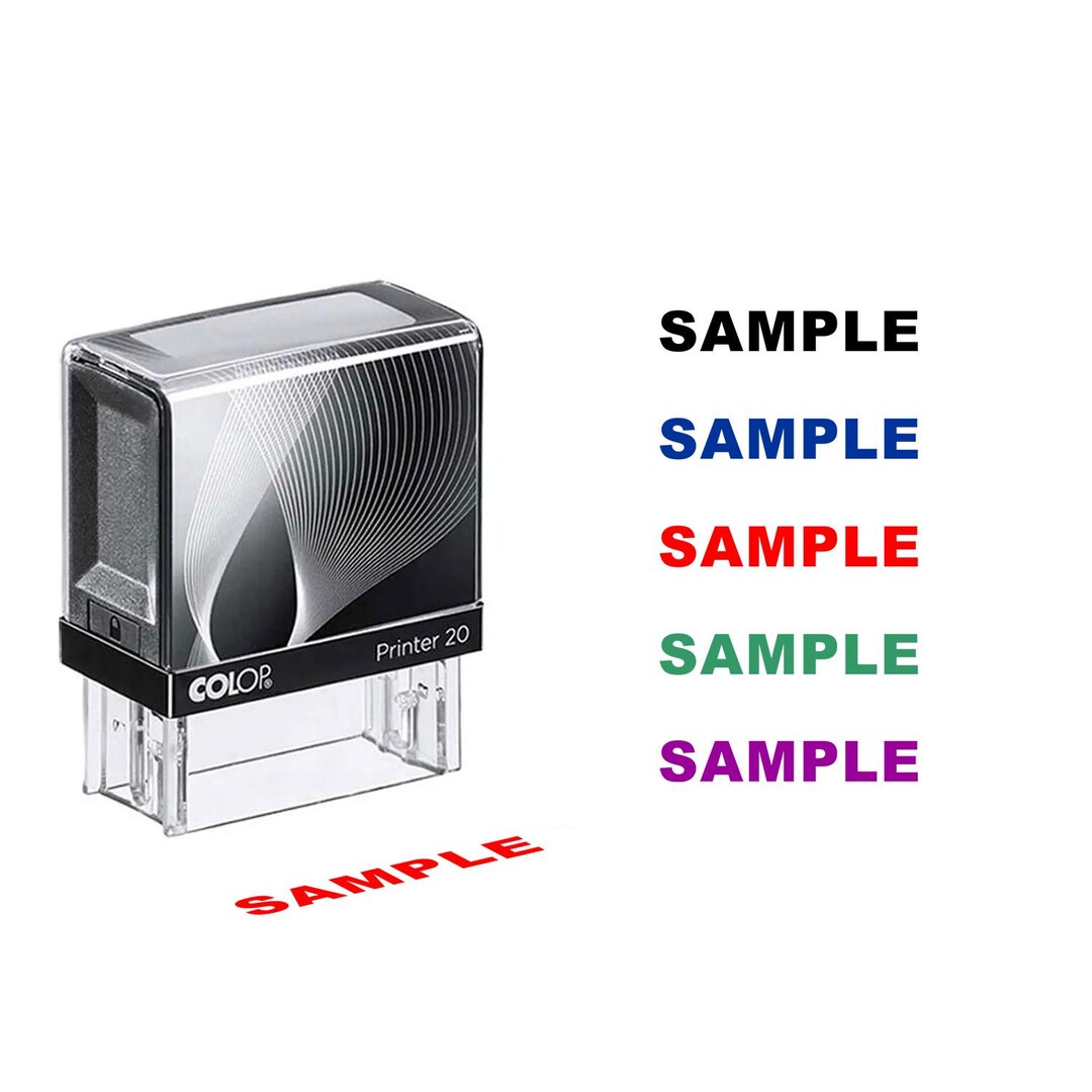 Sample Stample SAMPLE Self-inking Stamp – 9/16