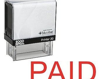 Betaalde Office zelf inkt Rubberstempel Cosco Printer Office stempel, voorraad stempel, Office rubberstempel, zelf inkt stempel-rode inkt stempel (C27)