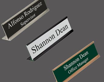 Desk Name plate Custom Name Plate,  Personalized Custom Name Plate For Office,Office Name Plates,Custom Name Plate,Name Plate Holder