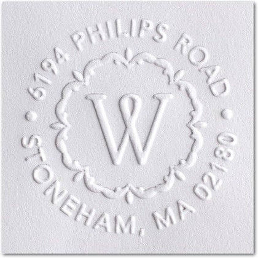 Custom Embosser Seal Desktop Style Embosser | Personalized Custom ...